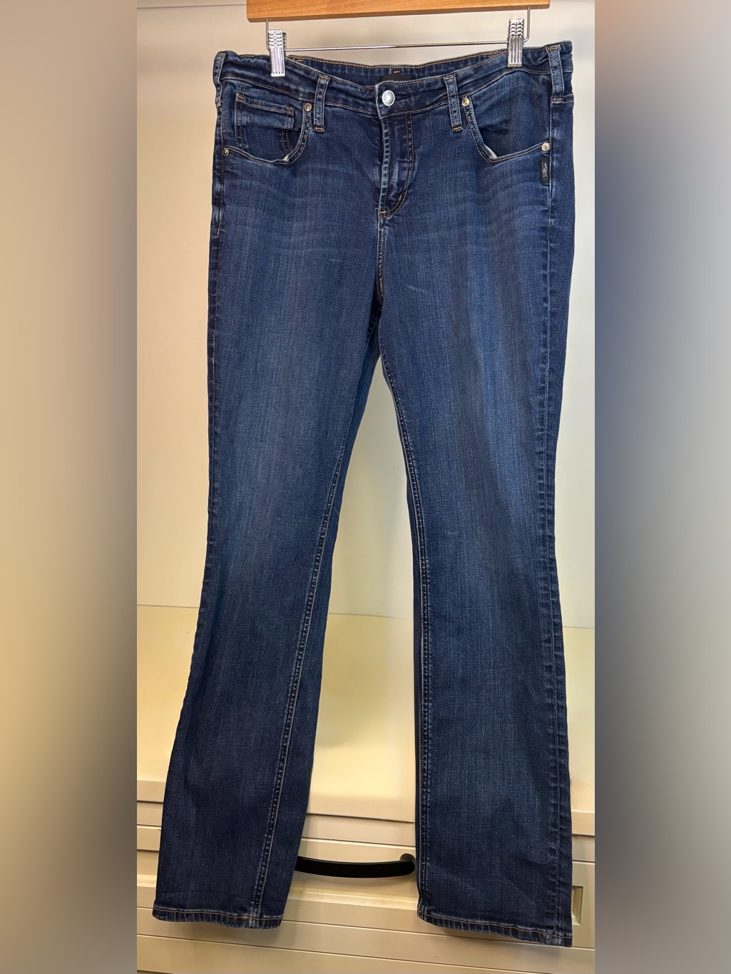 Silver Jeans Co. Women's Beau Girlfriend Fit Jeans - Sz32